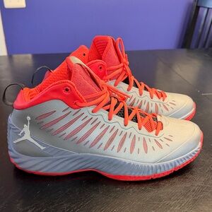 Men’s Nike Air Jordan Super Fly-Crimson Stealth.